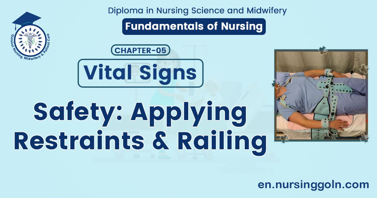 Safety: Applying restraints & railing | Sterile Technique And Infection Control