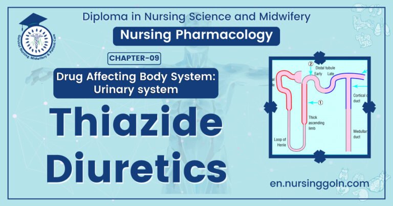 Thiazide Diuretics | CHAPTER-9 | Pharmacology