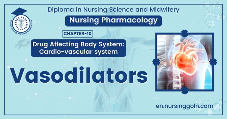 Concept About Vasodilators | CHAPTER-10 | Pharmacology