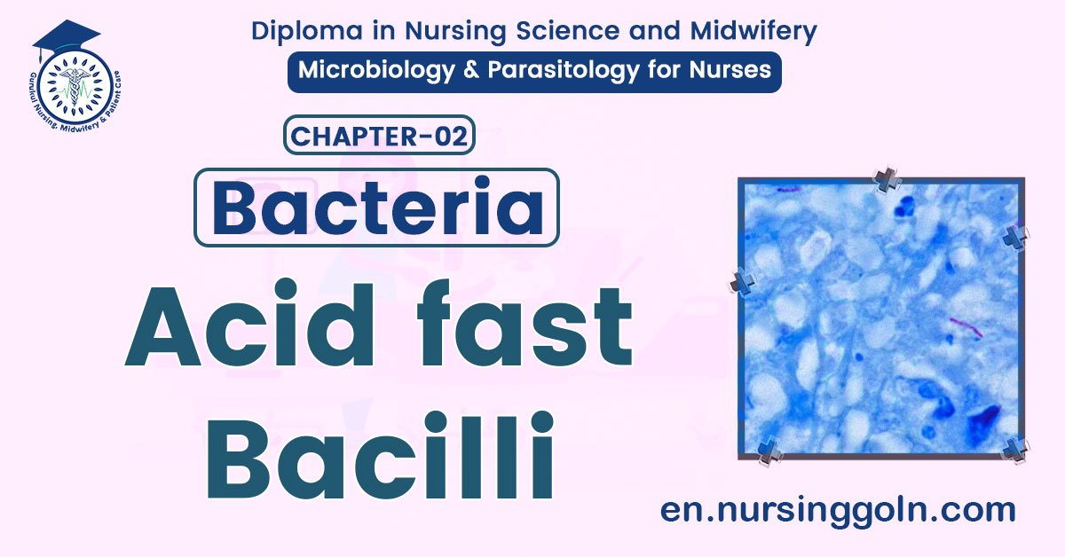 Acid fast bacilli | CHAPTER 2 | Microbiology & Parasitology for Nurses