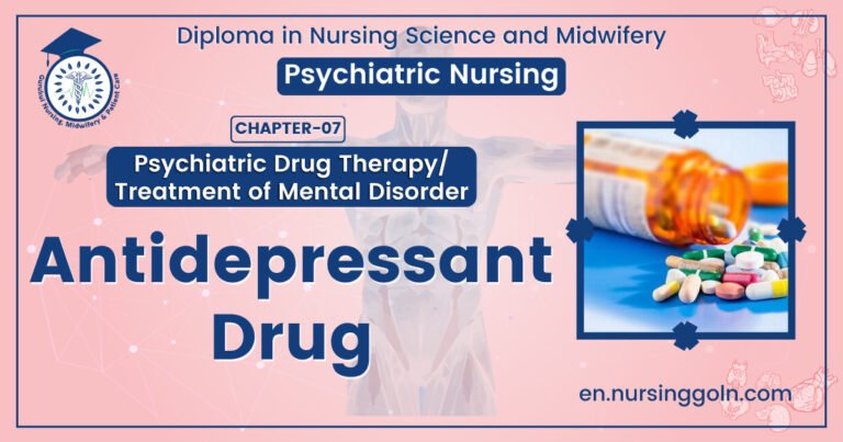 Antidepressant drug