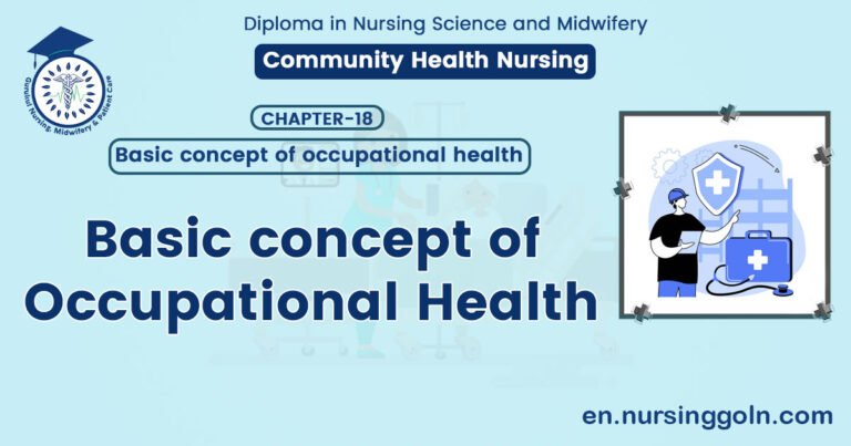 Basic concept of occupational health