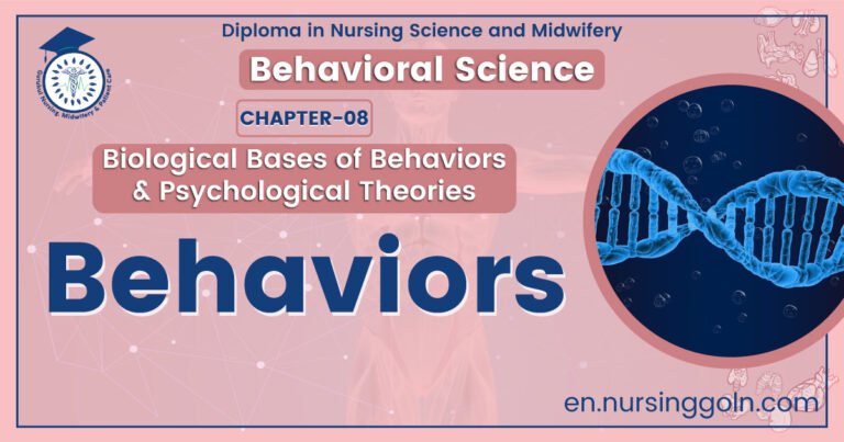 Definition of Behavior | CHAPTER 8 | Behavioral Science