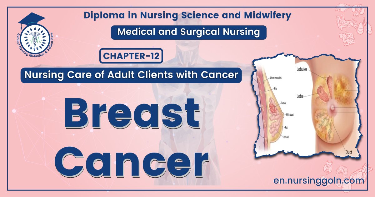 Breast cancer | CHAPTER-12 | Medical and Surgical Nursing