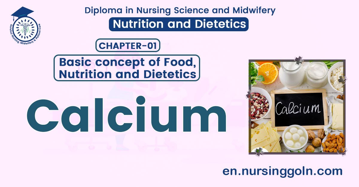 Concept about Calcium | CHAPTER 1 | Nutrition and Dietetics