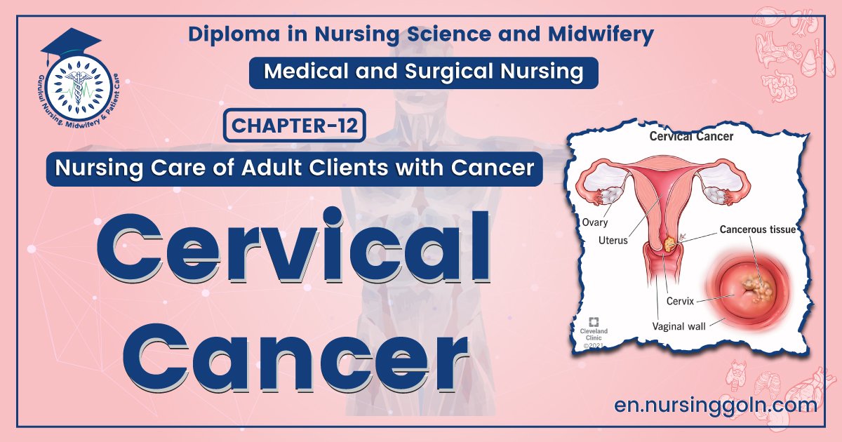 Cervical cancer | CHAPTER-12 | Medical and Surgical Nursing