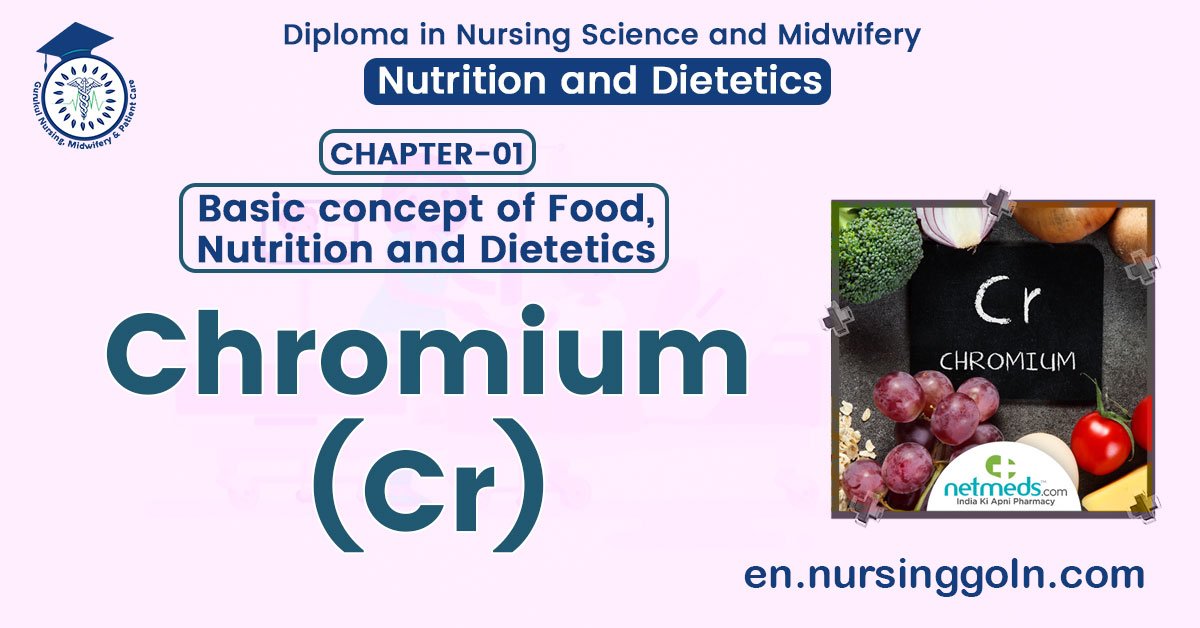 Concept about Chromium (Cr)
