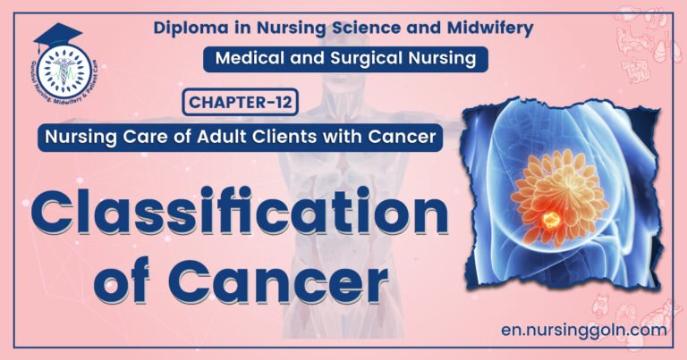 Classification of cancer | CHAPTER-12 | Medical and Surgical Nursing