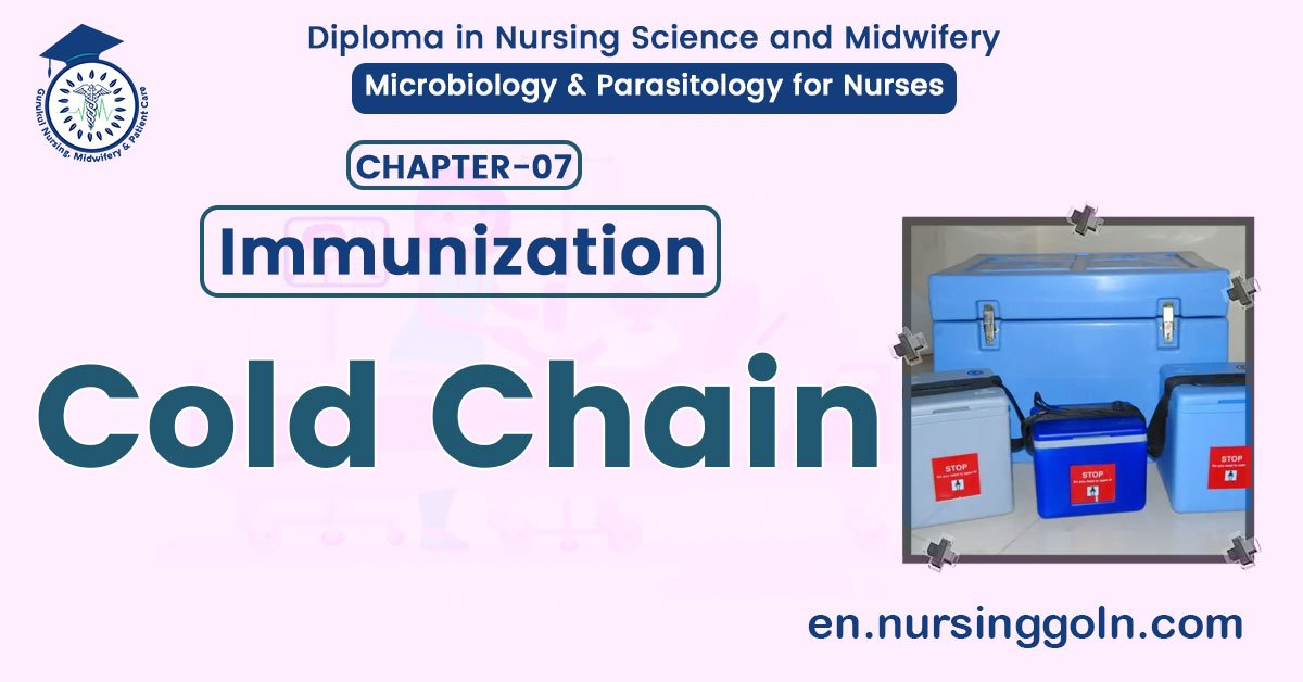 Cold chain | CHAPTER 7 | Microbiology & Parasitology for Nurses