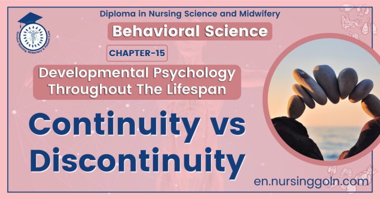 Continuity vs Discontinuity