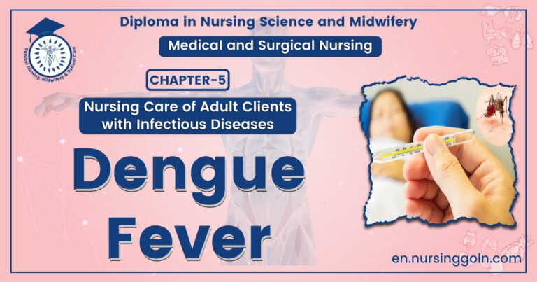Definition of Dengu | Chapter 5 | Medical And Surgical Nursing