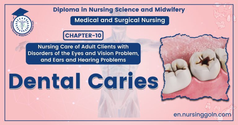 Dental caries | CHAPTER-10 | Medical and Surgical Nursing