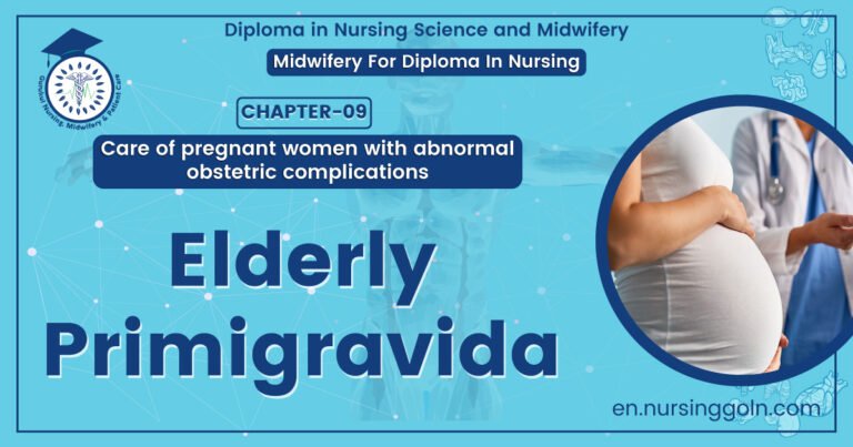 Elderly Primigravida