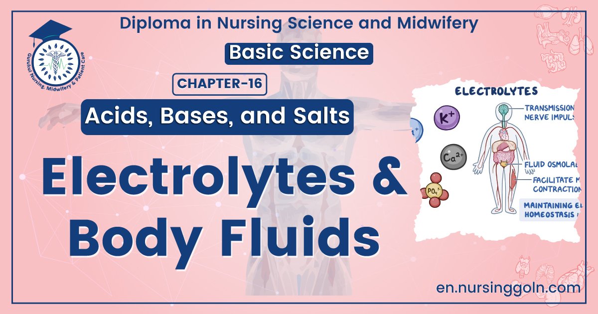 Electrolytes & Body Fluids