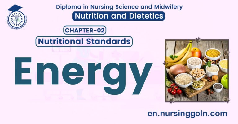 Concept about Energy | CHAPTER 2 | Nutrition and Dietetics