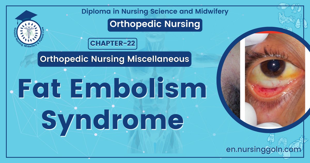 Fat Embolism syndrome | CHAPTER 22 | Orthopedic Nursing