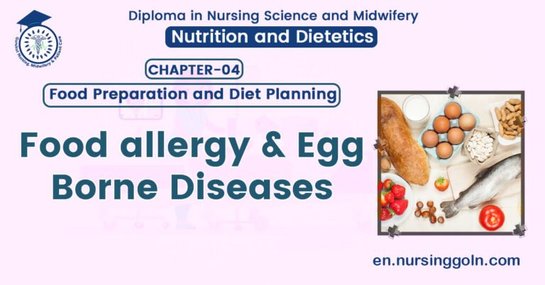 Food allergy & Egg borne diseases