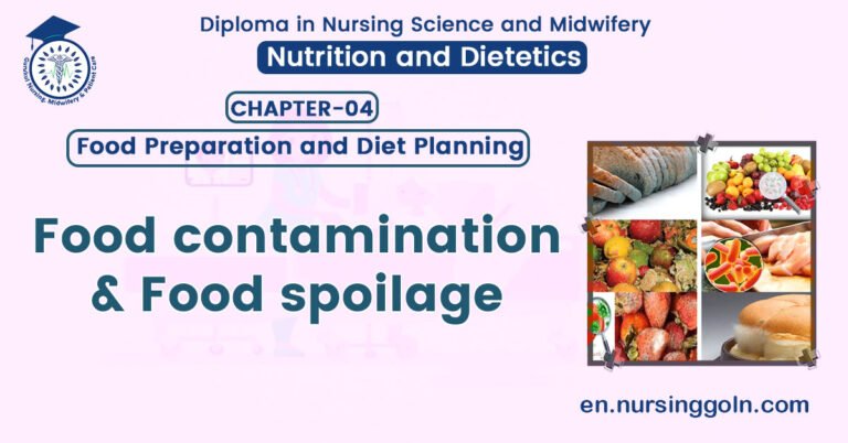 Food contamination & Food spoilage | CHAPTER 4 | Nutrition and Dietetics