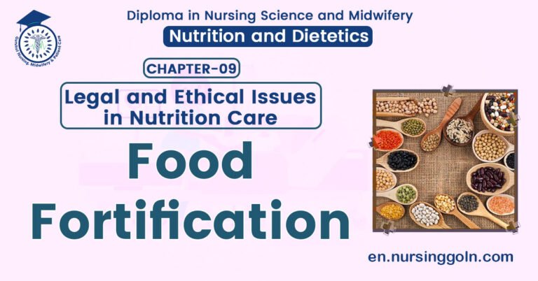 Food fortification