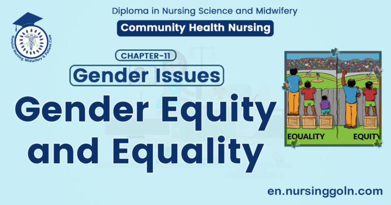 Gender equity and equality