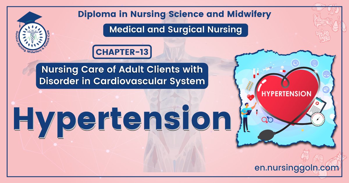 Concept of Hypertension | CHAPTER-13 | Medical and Surgical Nursing