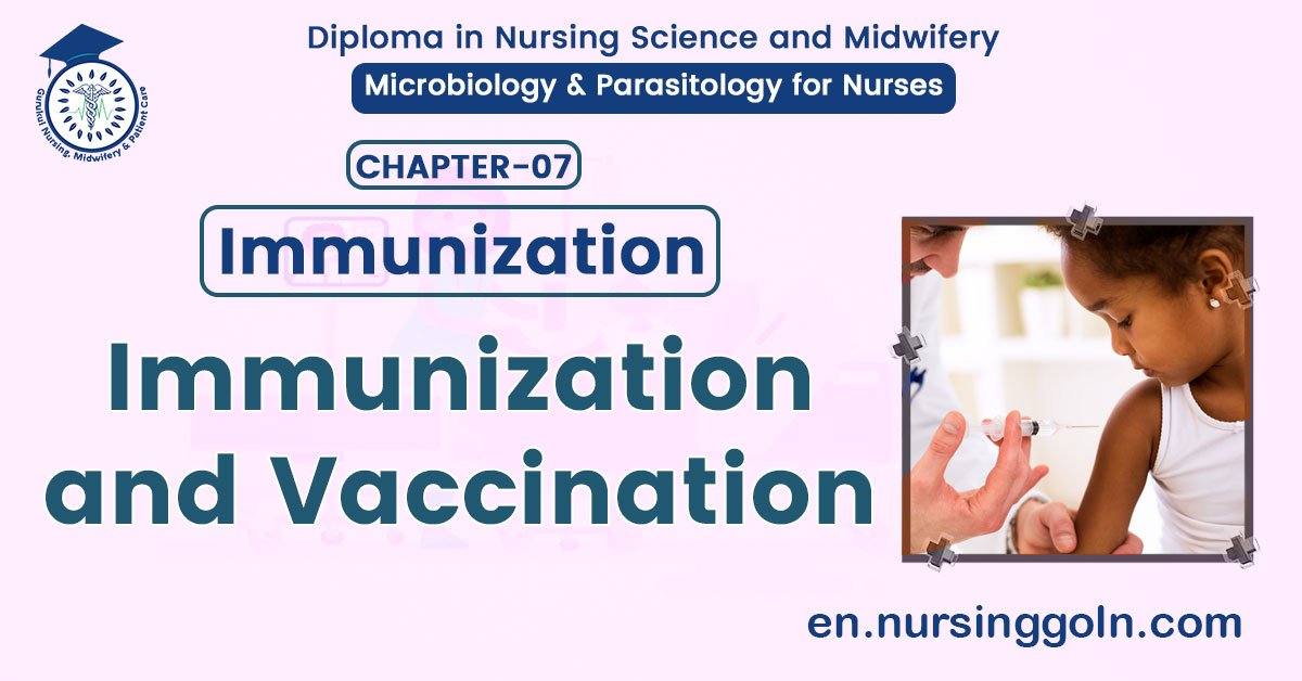 Immunization and Vaccination | CHAPTER 7 | Microbiology & Parasitology for Nurses