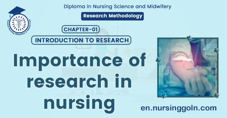 Importance of research in nursing