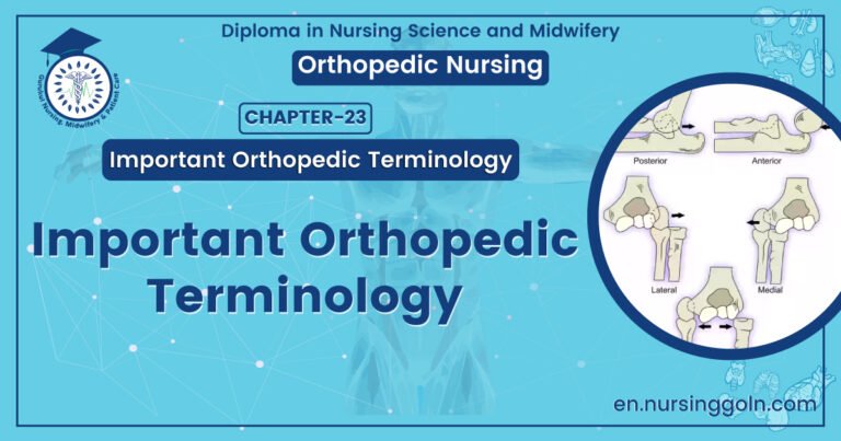 Important orthopedic terminology | CHAPTER 23 | Orthopedic Nursing