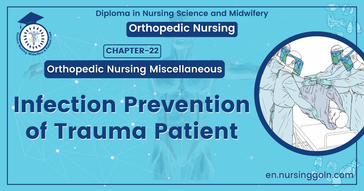 Infection prevention of trauma patient