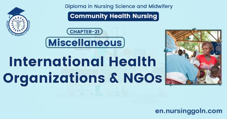 International health organizations & NGOs