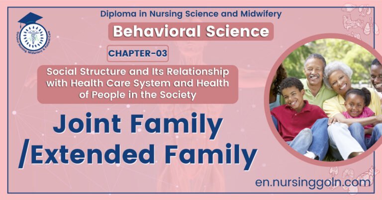 Joint Family/Extended Family | CHAPTER 3 | Behavioral Science