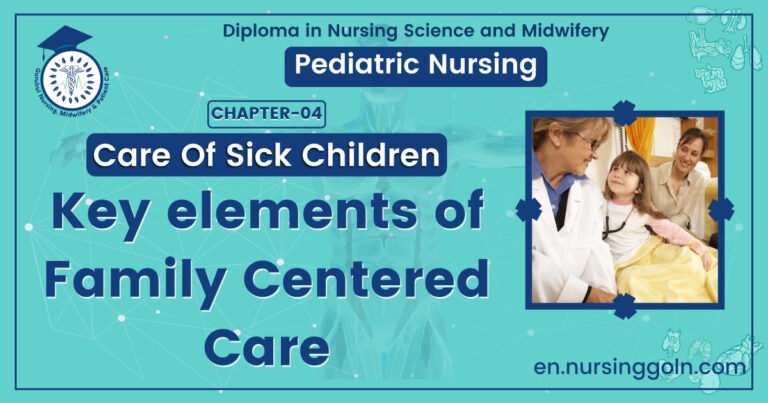 Key elements of family centered care | CHAPTER 4 | Pediatric Nursing