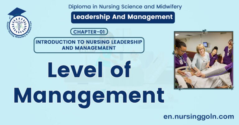 Level of Management | CHAPTER 1 | Leadership And Management