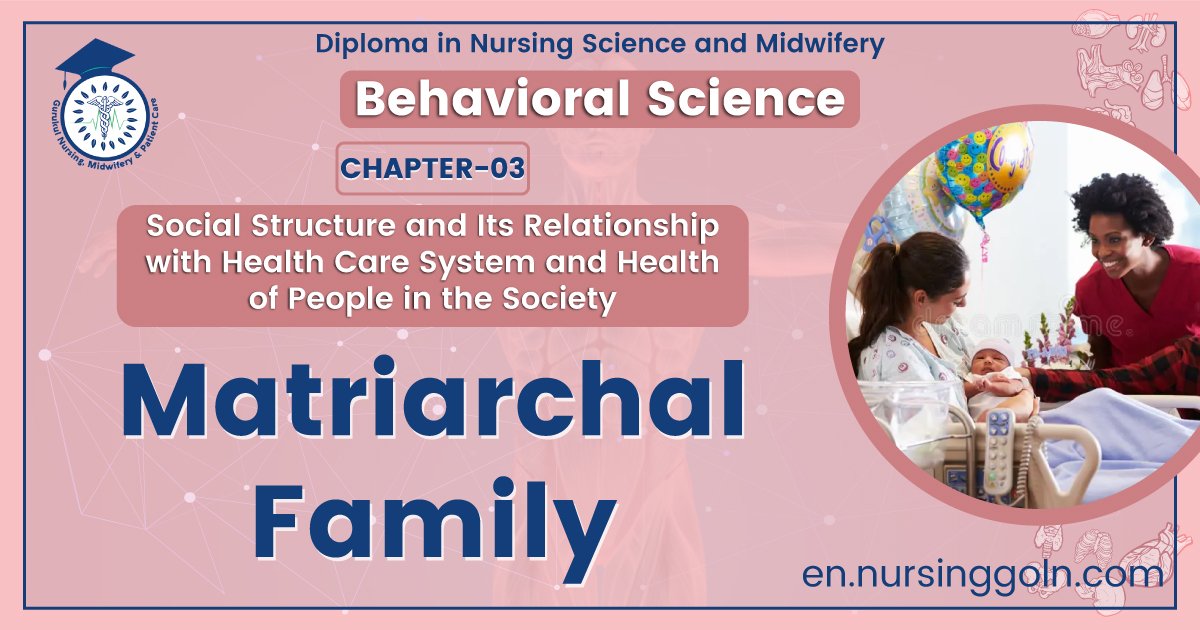 Matriarchal Family | CHAPTER 3 | Behavioral Science