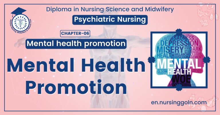 Mental health promotion