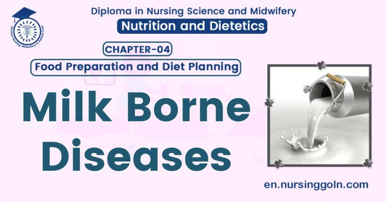 Milk Borne Diseases | CHAPTER 4 | Nutrition and Dietetics