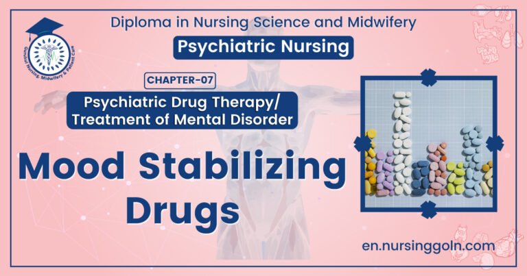 Mood stabilizing drugs