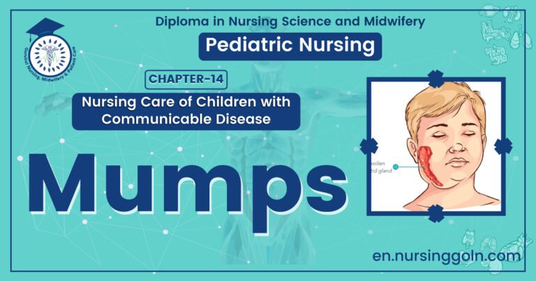 Concept about Mumps | CHAPTER 14 | Pediatric Nursing