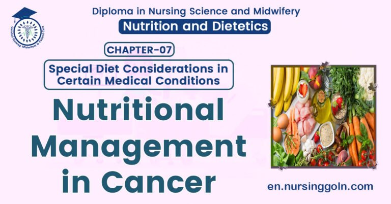 Nutritional Management in Cancer