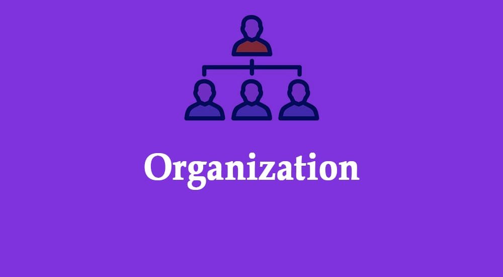 Definition of Organization | CHAPTER 3 | Leadership And Management
