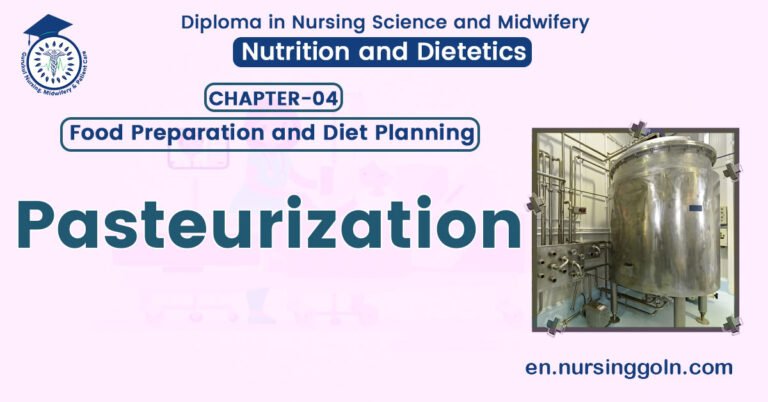 Concept about Pasteurization | CHAPTER 4 | Nutrition and Dietetics