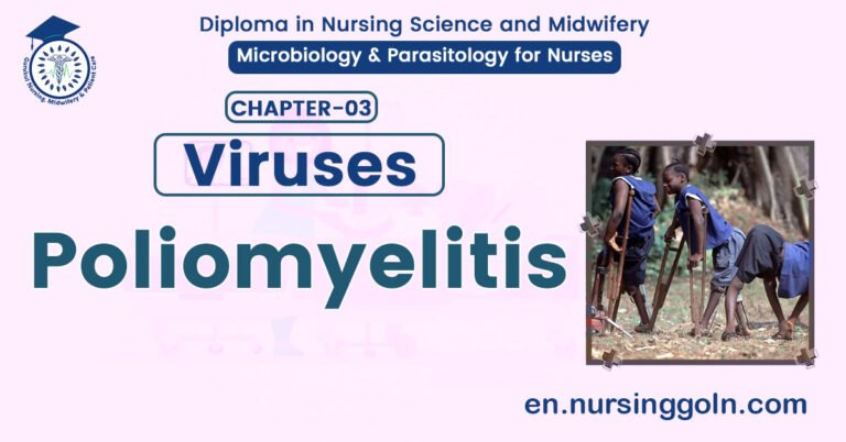 Definition of Poliomyelitis | CHAPTER 3 | Microbiology & Parasitology for Nurses