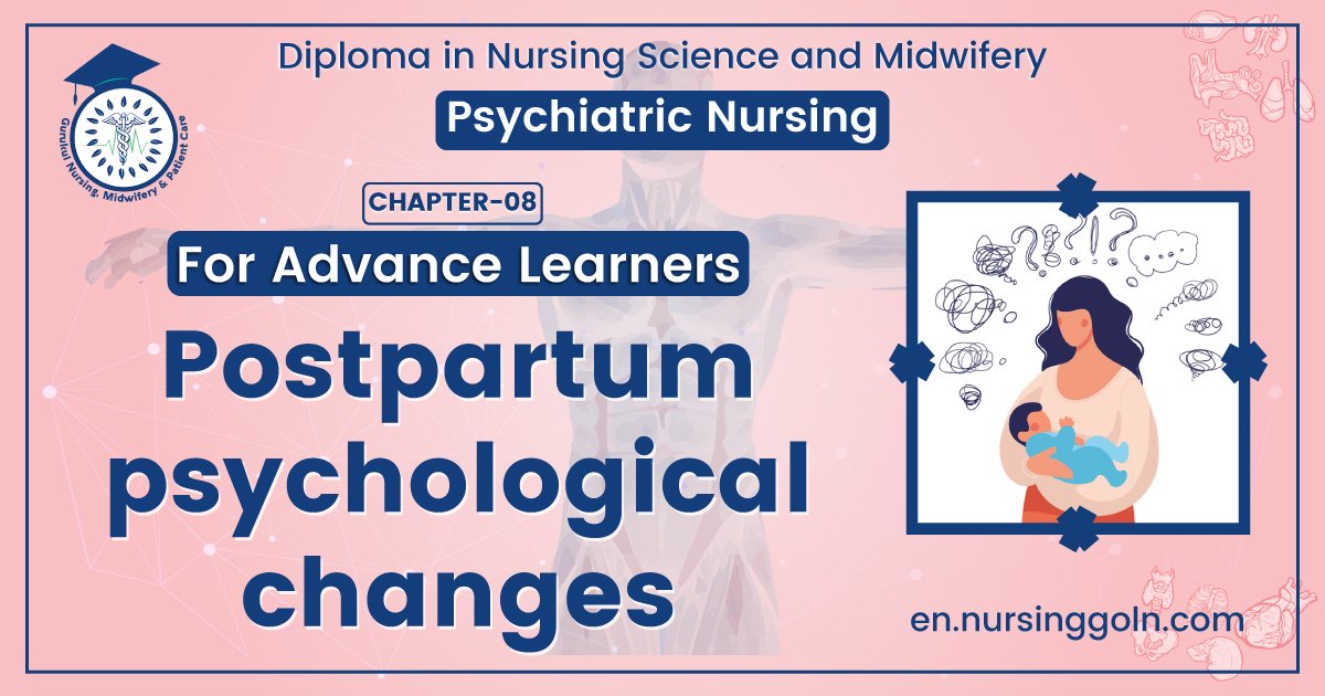 Postpartum psychological changes