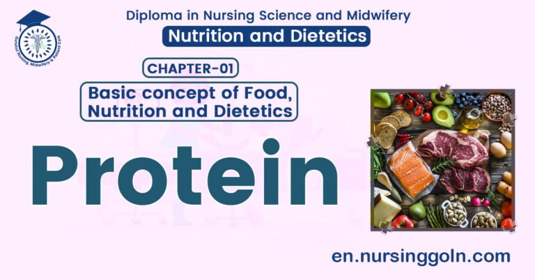 Definition of Protein | CHAPTER 1 | Nutrition and Dietetics