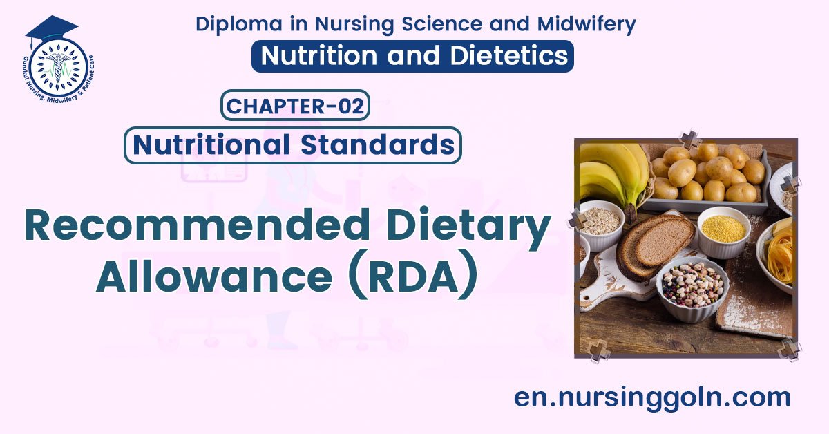 Recommended Dietary Allowance (RDA) | CHAPTER 2 | Nutrition and Dietetics