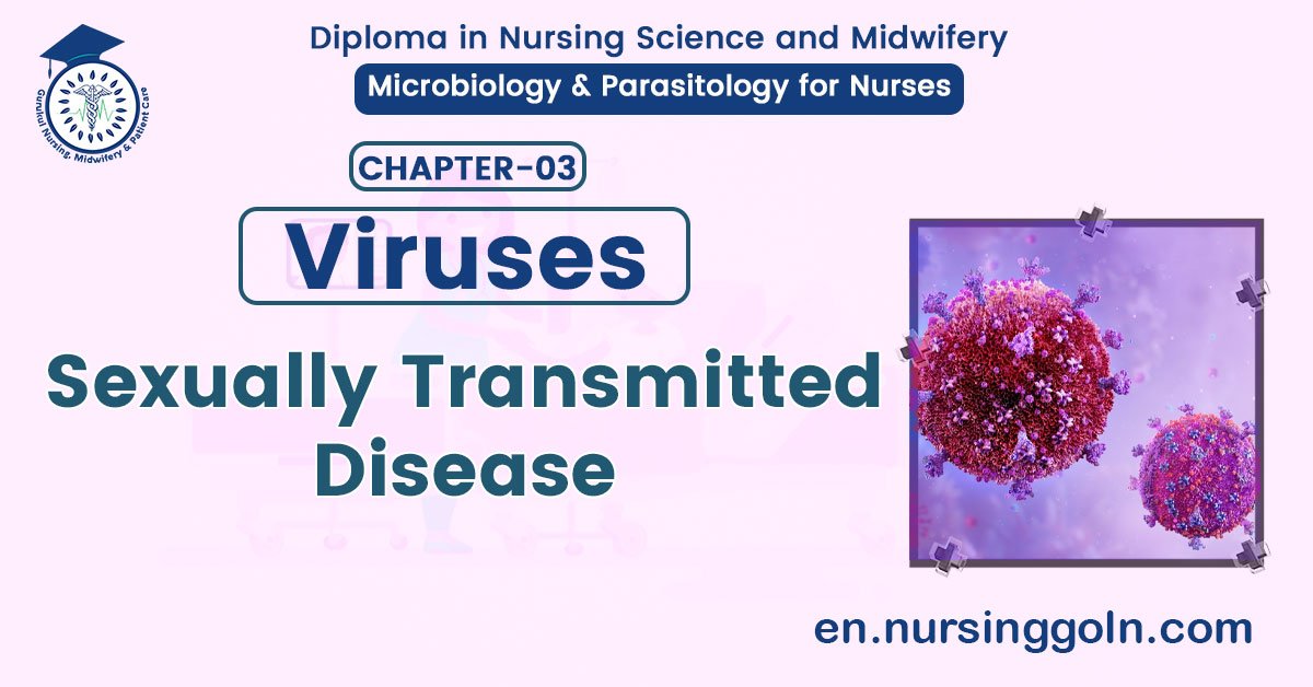 Sexually Transmitted Disease | CHAPTER 3 | Microbiology & Parasitology for Nurses