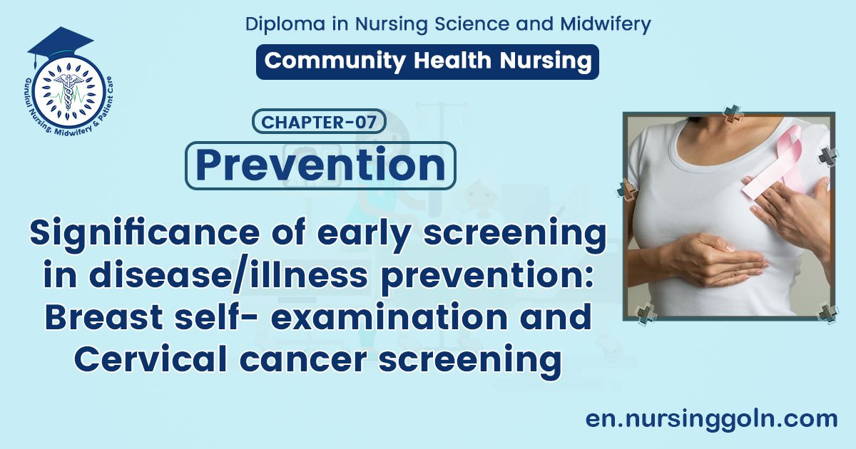 Significance of early screening in disease/illness prevention