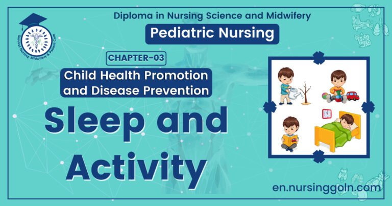 Sleep and activity | CHAPTER 3 | Pediatric Nursing