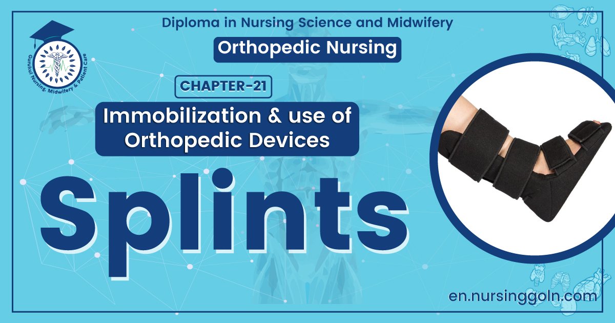Concept About Splints | CHAPTER 21 | Orthopedic Nursing