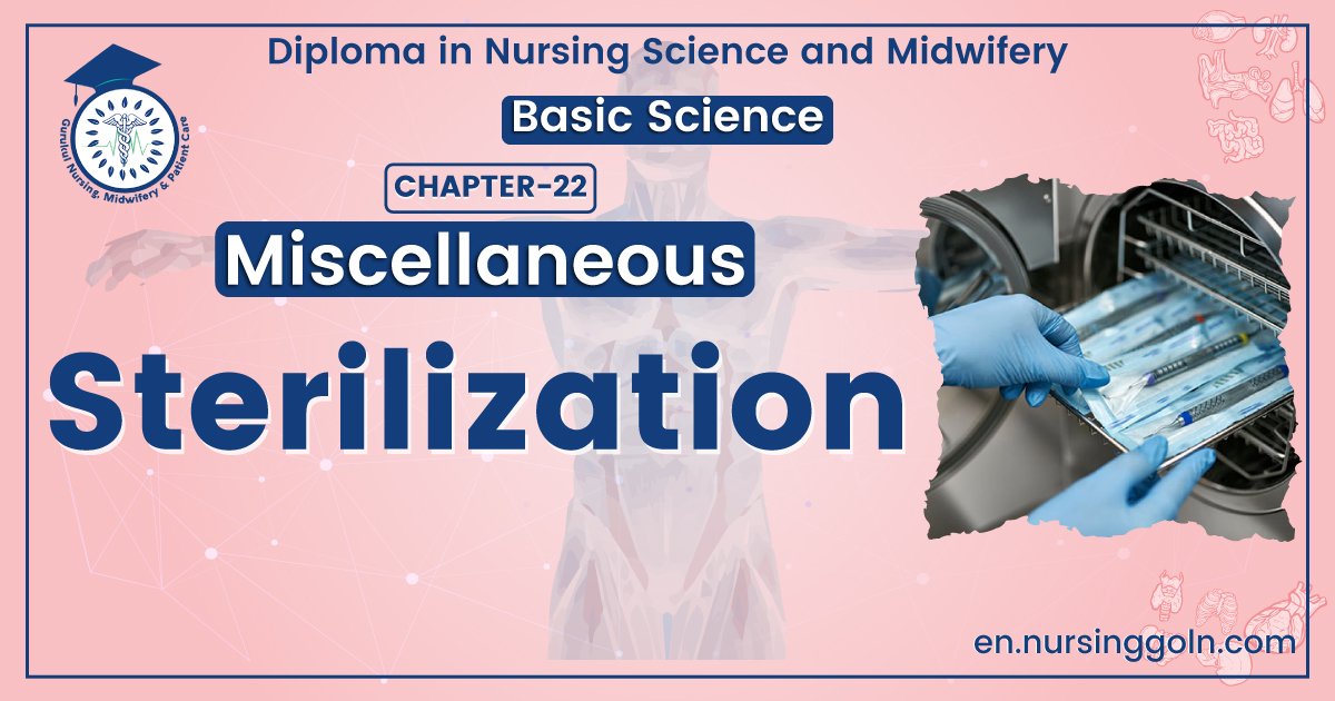 Concept of Sterilization